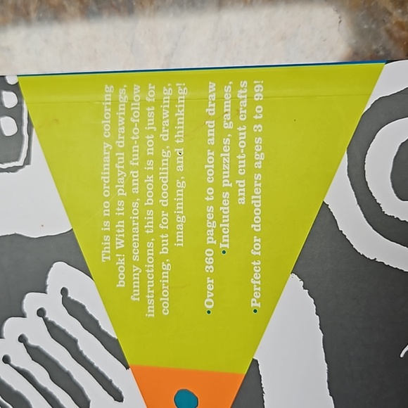 BOOK - Doodles Coloring Book - Picture 3 of 3